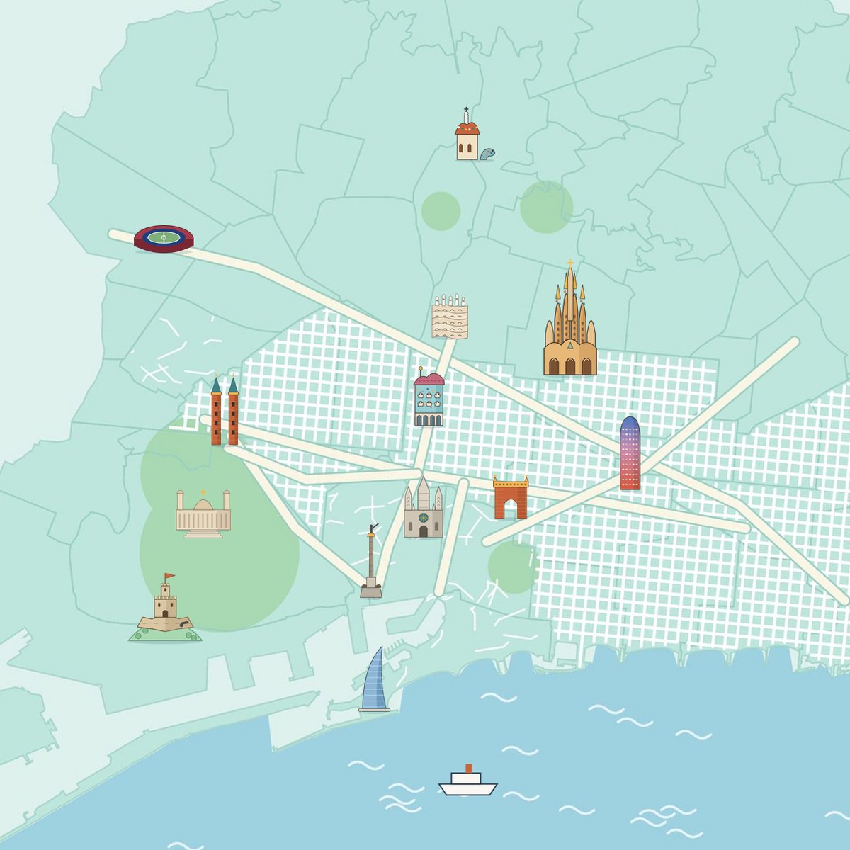 595 sitios que recomiendo, en un mapa